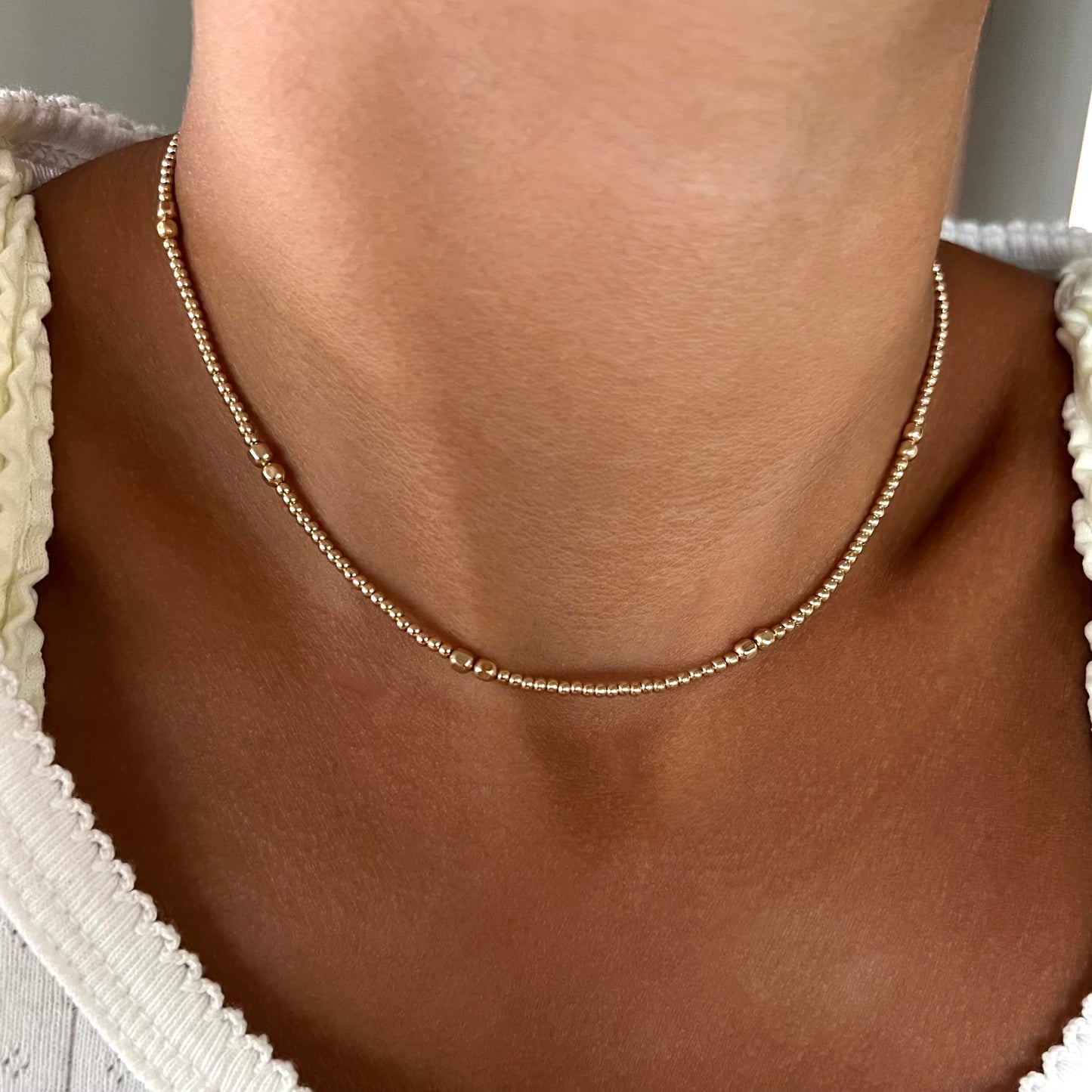 GOLDEN STRAND necklace