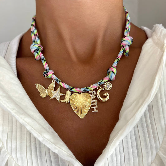 The CUSTOM Paracord Charm Necklace