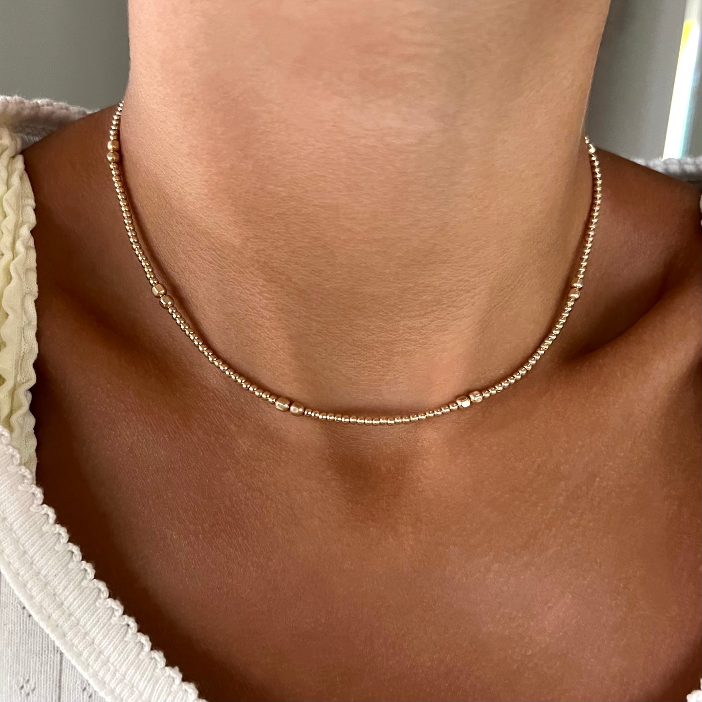 GOLDEN STRAND necklace