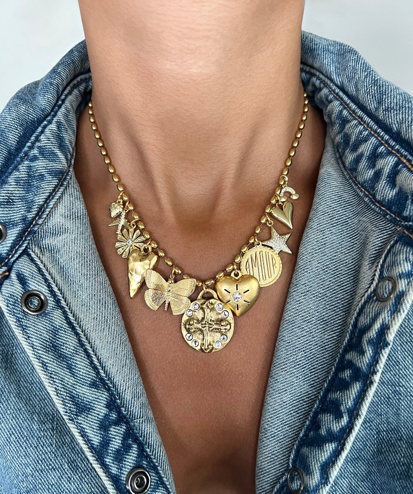 ANTIQUED CROSS COIN + GOLD!