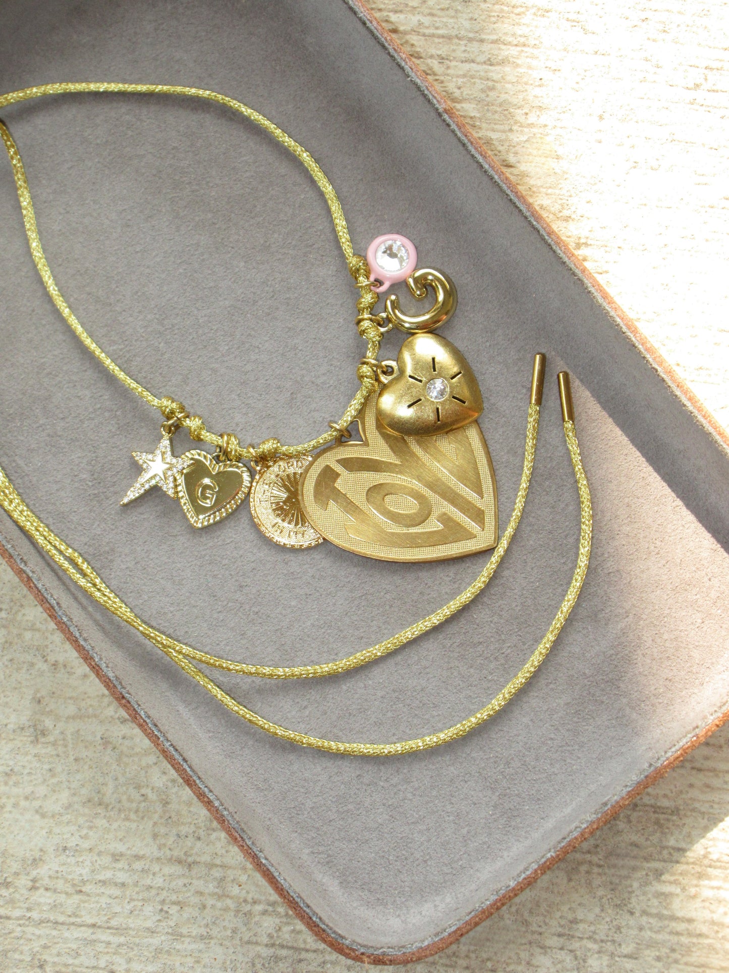 CUSTOM - CLUSTER CHARM NECKLACE