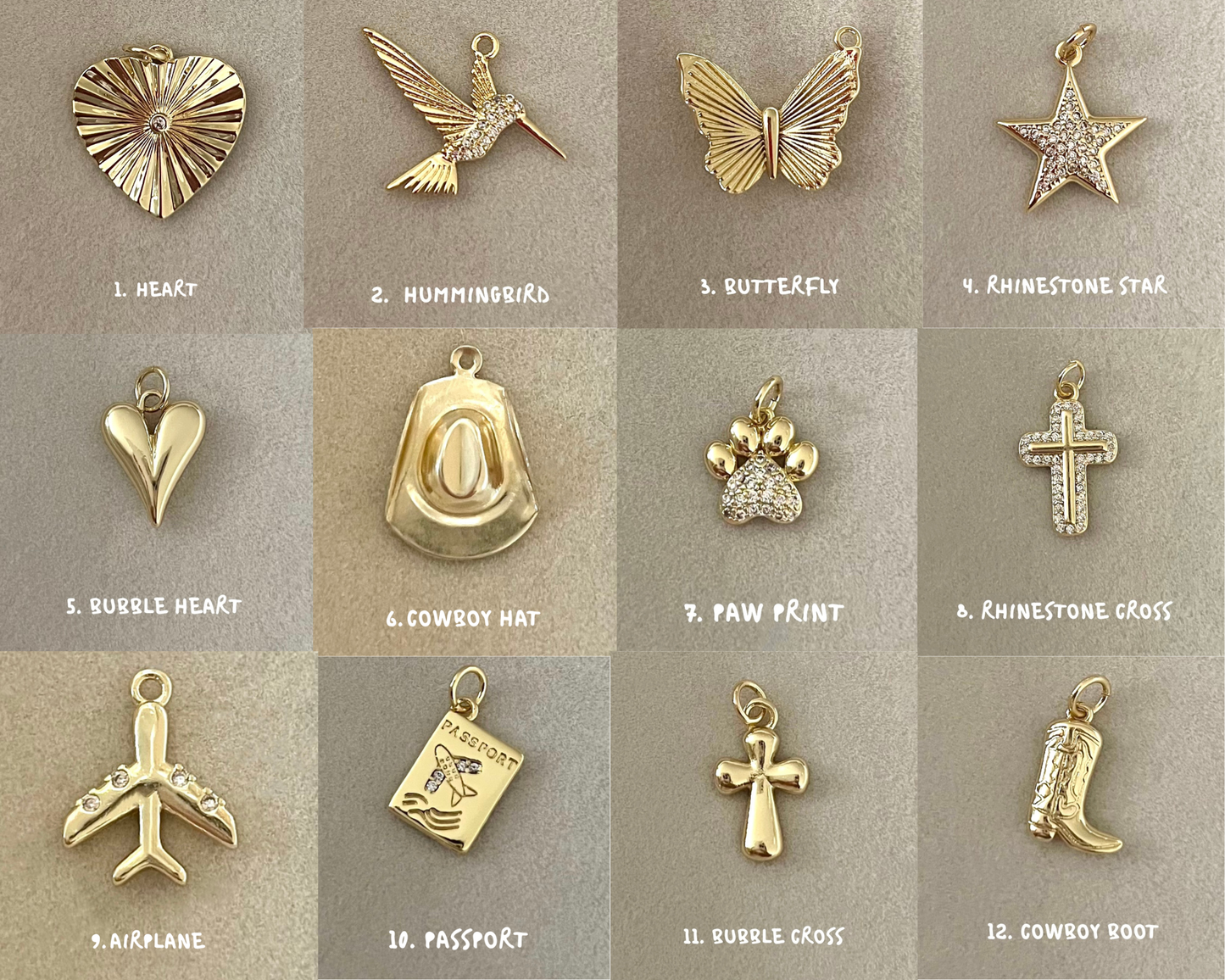 Custom Paracord Charm Necklace — ONLINE CHARM BAR!